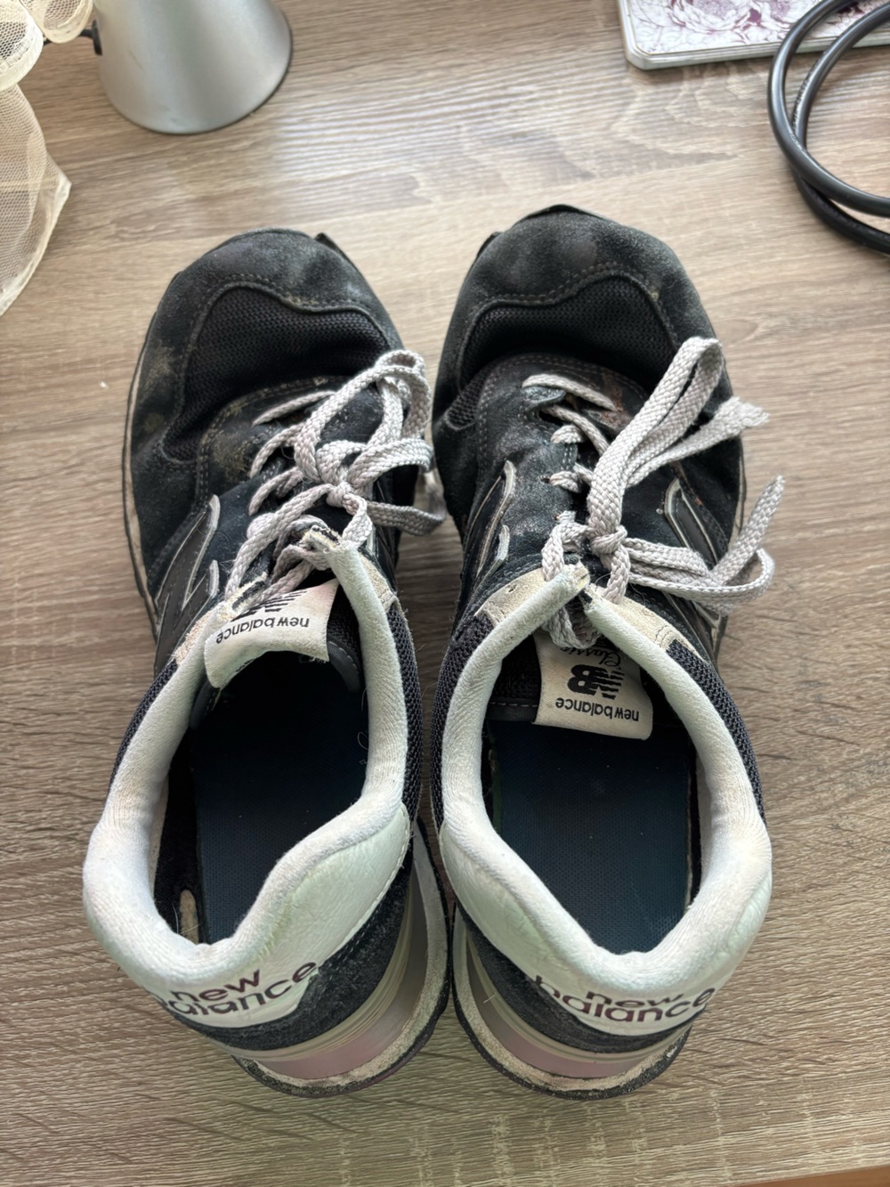 Worn Workout Running Sneakers